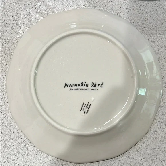 Nathalie Lete for Anthropologie Floral Tiger Plate - Orange, Green, Purple - Picture 2 of 3